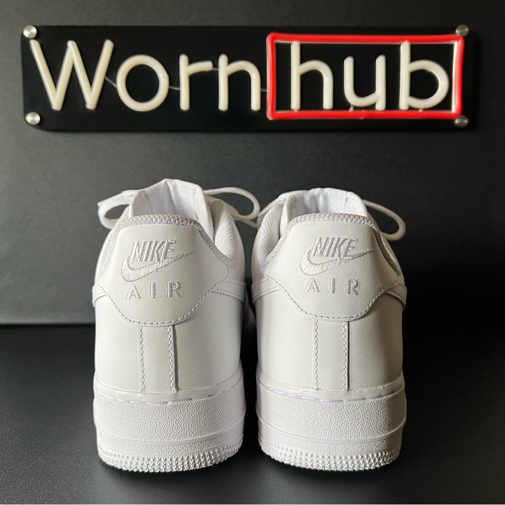 Nike Air Force 1 Low '07 Men's Triple White CW2288-111 Shoes Men’s Size 12 - Picture 5 of 8